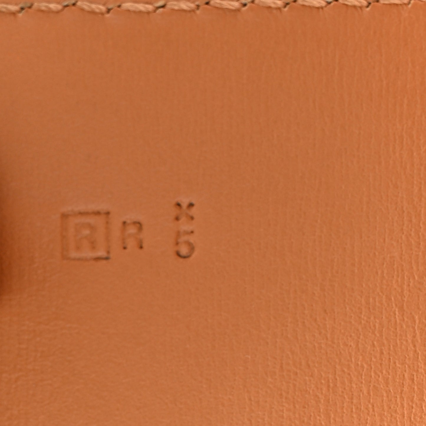 Taurillon Clemence Etriviere Belt 85 34 Orange