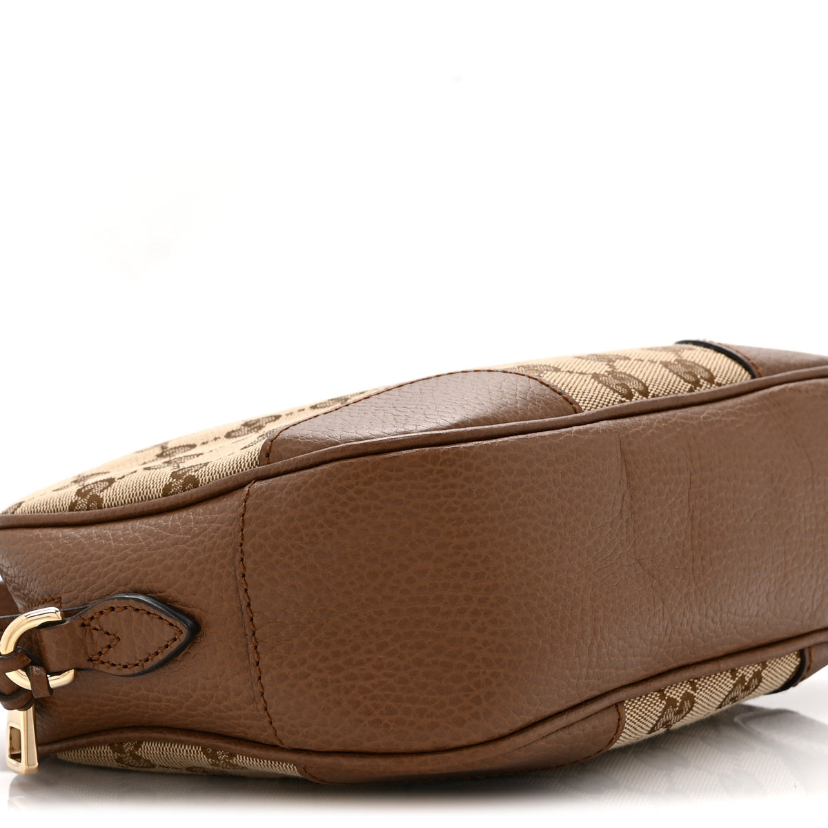 Gucci Monogram Mini Bree Messenger Bag Beige Tabacco 10 of 12