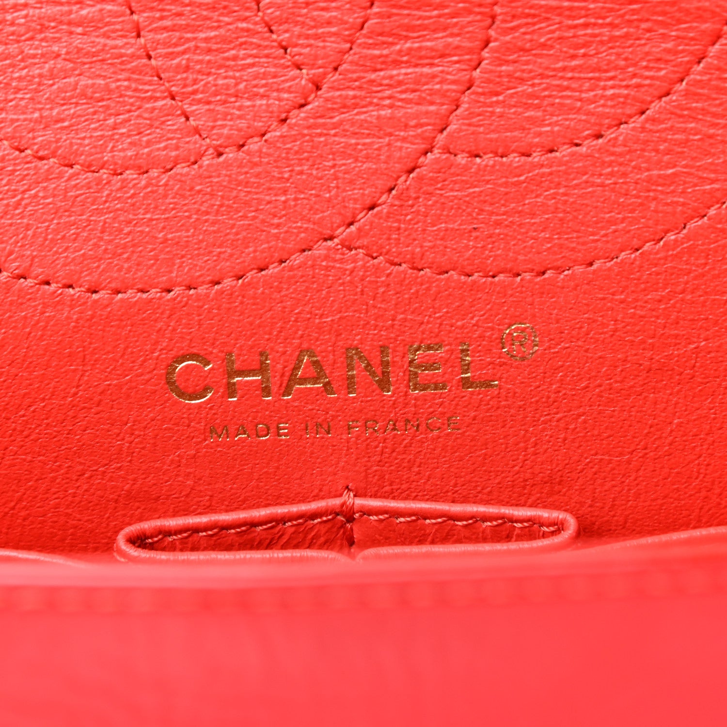 Chanel Crackled Patent Calfskin Puzzle Reissue 226 Flap Red 6 of 10