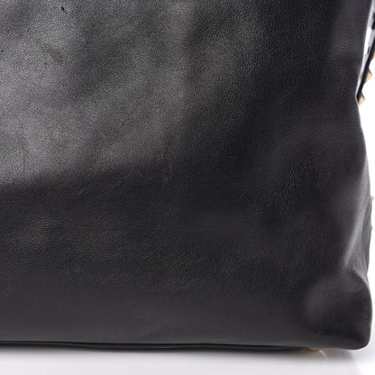 Valentino Garavani Vitello Rockstud Dome Satchel Black 18 of 18