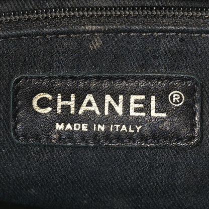 Chanel Glazed Calfskin Castle Rock Medium Flap Yellow 6 of 20