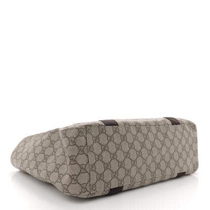 Gucci GG Plus Monogram Medium Tote Dark Brown 4 of 13