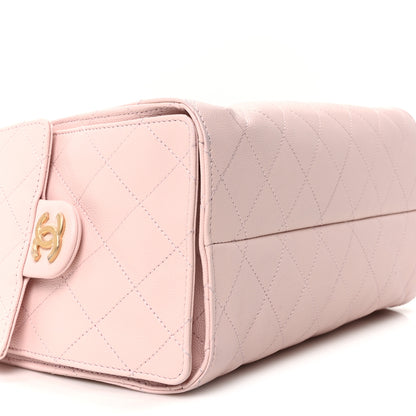Chanel Caviar Quilted Small Chanel 25 Handbag Light Pink 16 of 21