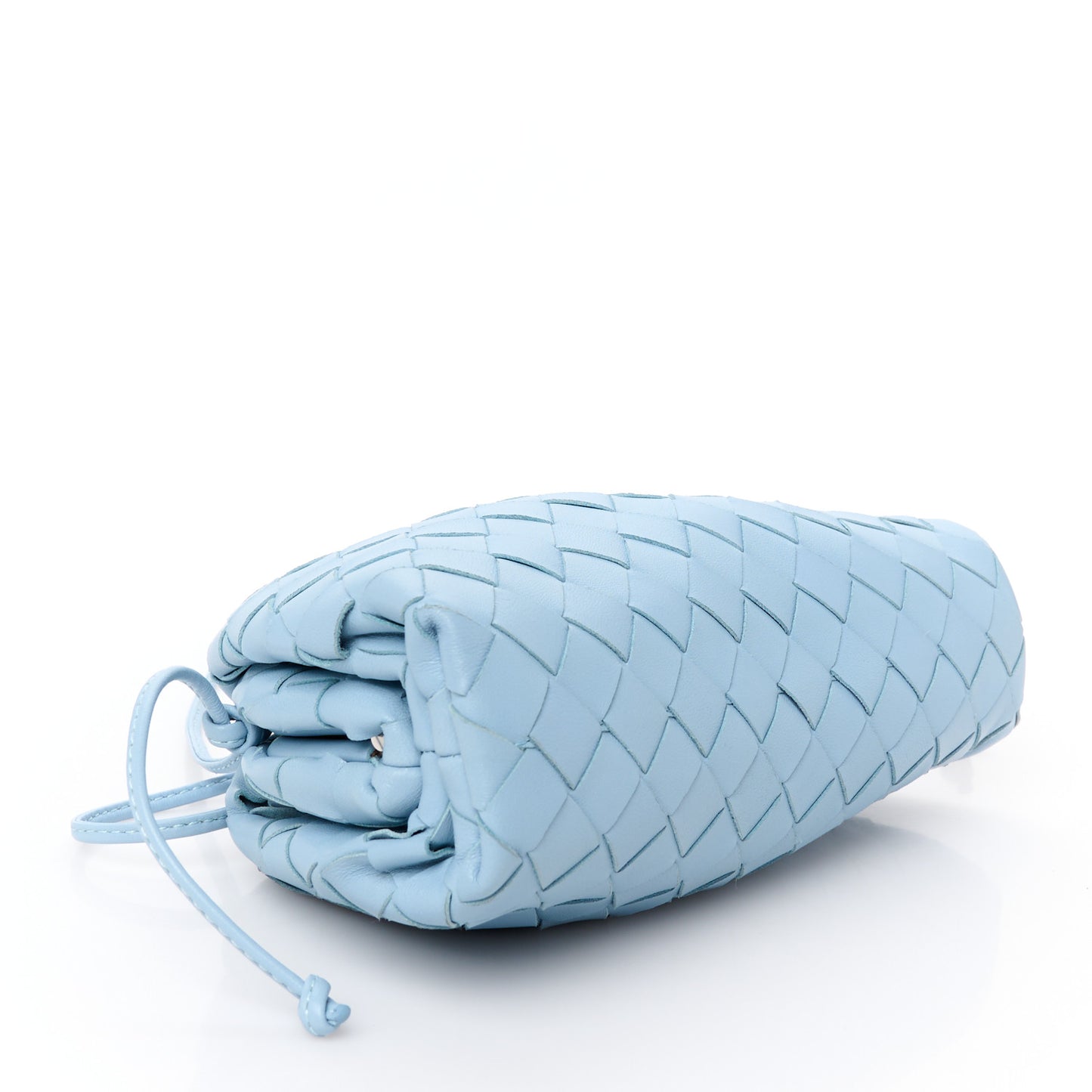 Nappa Intrecciato The Mini Pouch Ice