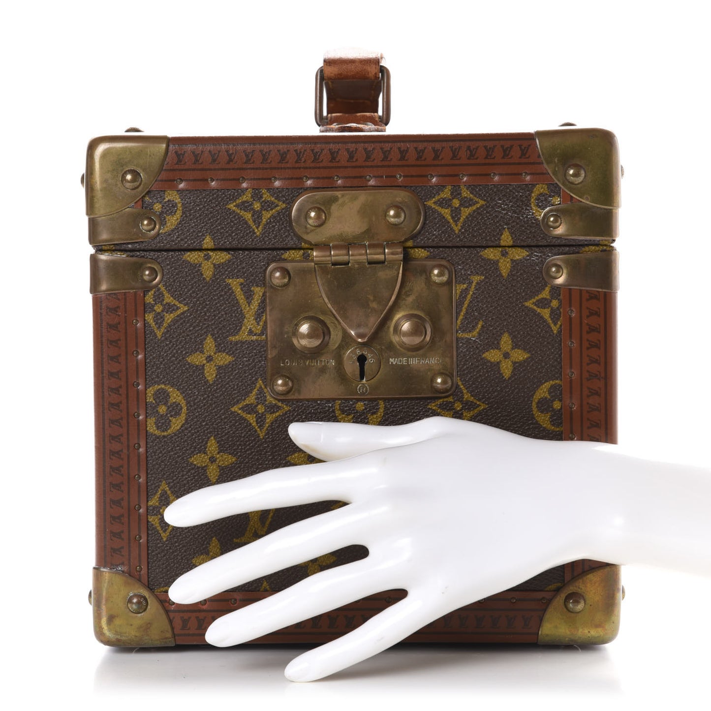 Monogram Boite Flacons Beauty Train Trunk Case