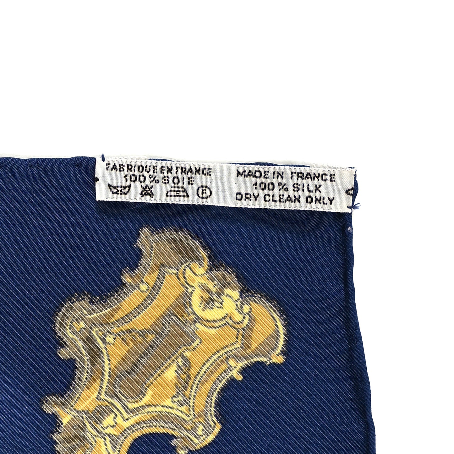 Silk Keys Les Cles Scarf 90 Bleu