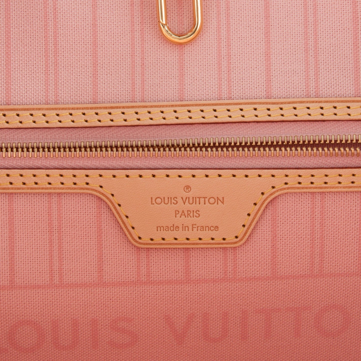 Damier Azur Neo Neverfull MM Rose Ballerine