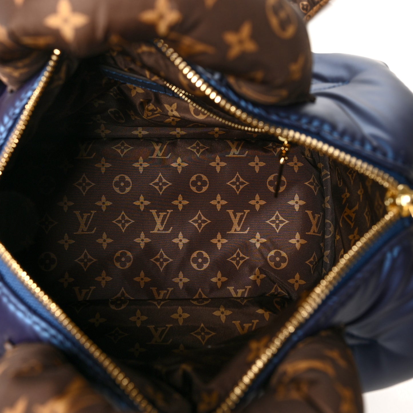 Econyl Mini Monogram Pillow Speedy Bandouliere 25 Navy