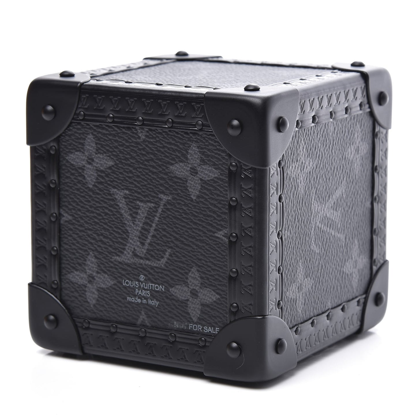 Monogram Eclipse Cube Paperweight