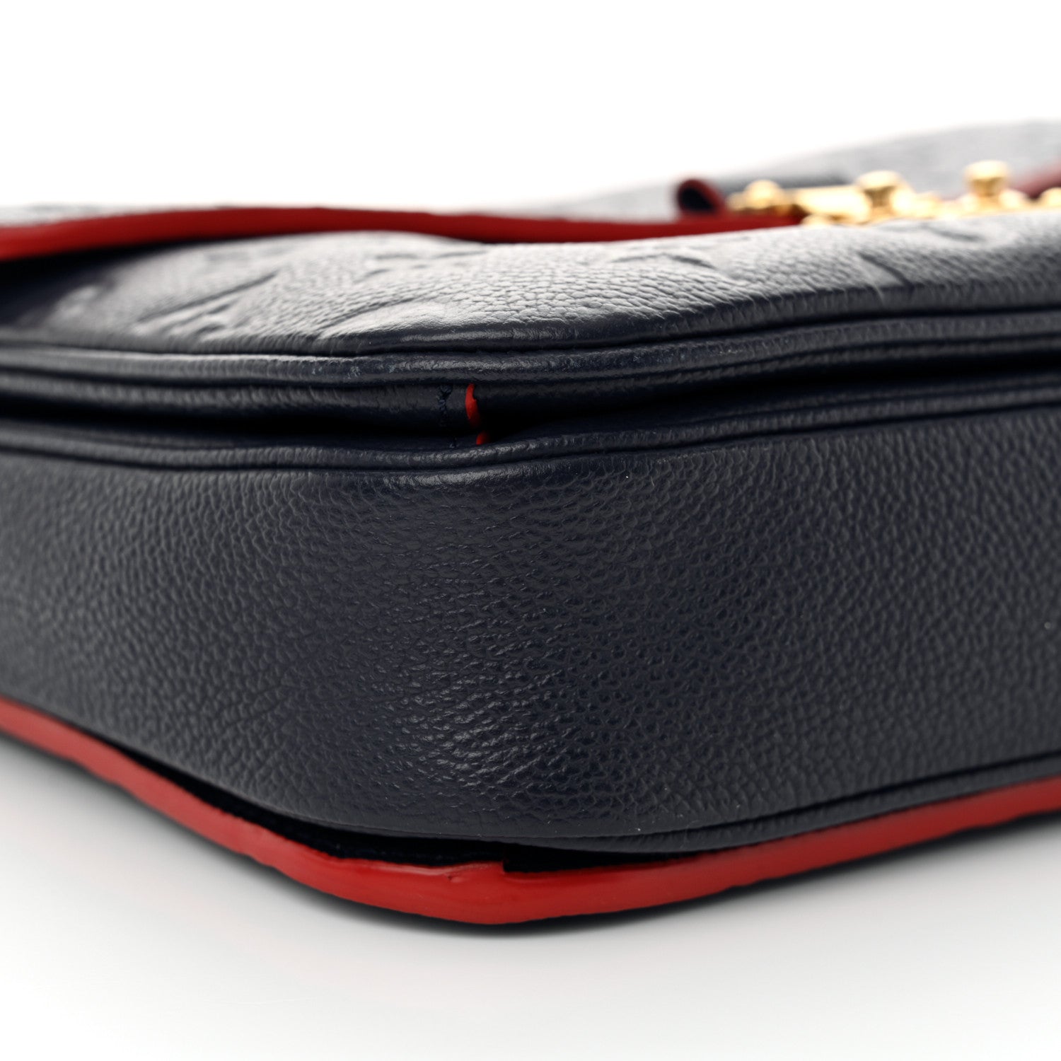 Louis Vuitton Empreinte Pochette Metis Marine Rouge 8 of 10