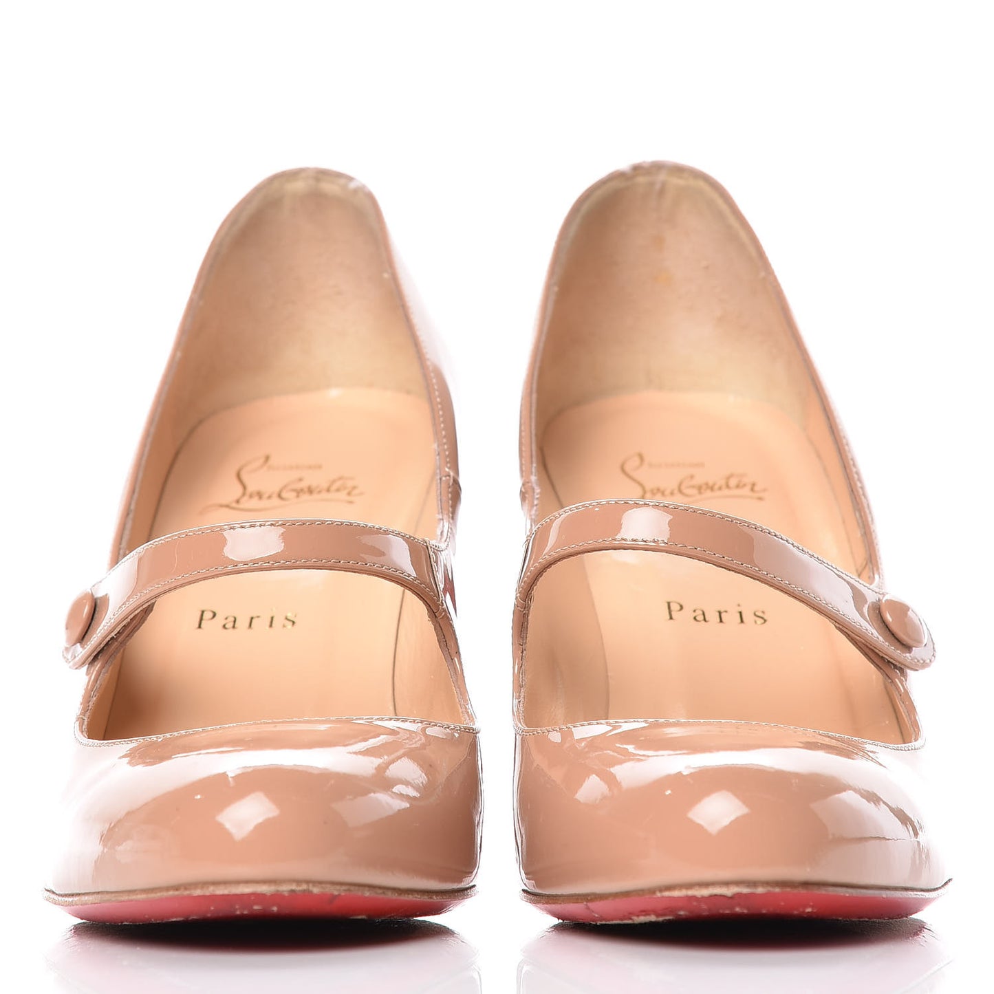 Patent Charlene Pumps 38 Nude