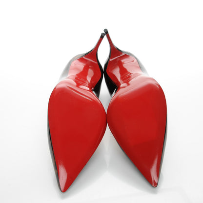 Louis Vuitton CHRISTIAN LOUBOUTIN Patent Tartaruga Decollete 554 70 Pumps 37 Testa Di Moro 5 of 8