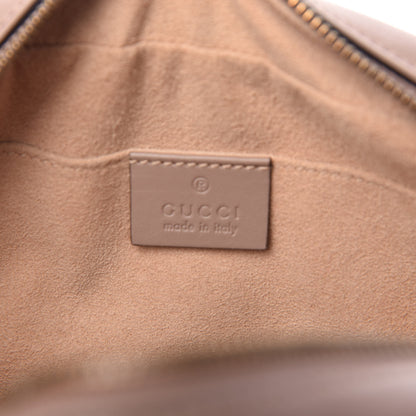 Gucci Calfskin Matelasse Small GG Marmont Chain Shoulder Bag Porcelain Rose 8 of 11