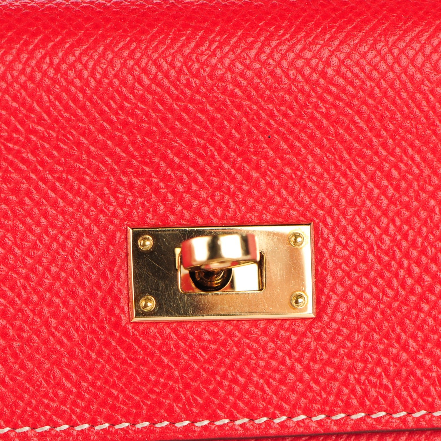 Hermes Epsom Kelly Longue Wallet Rouge Casaque Bleu Thalassa 11 of 11