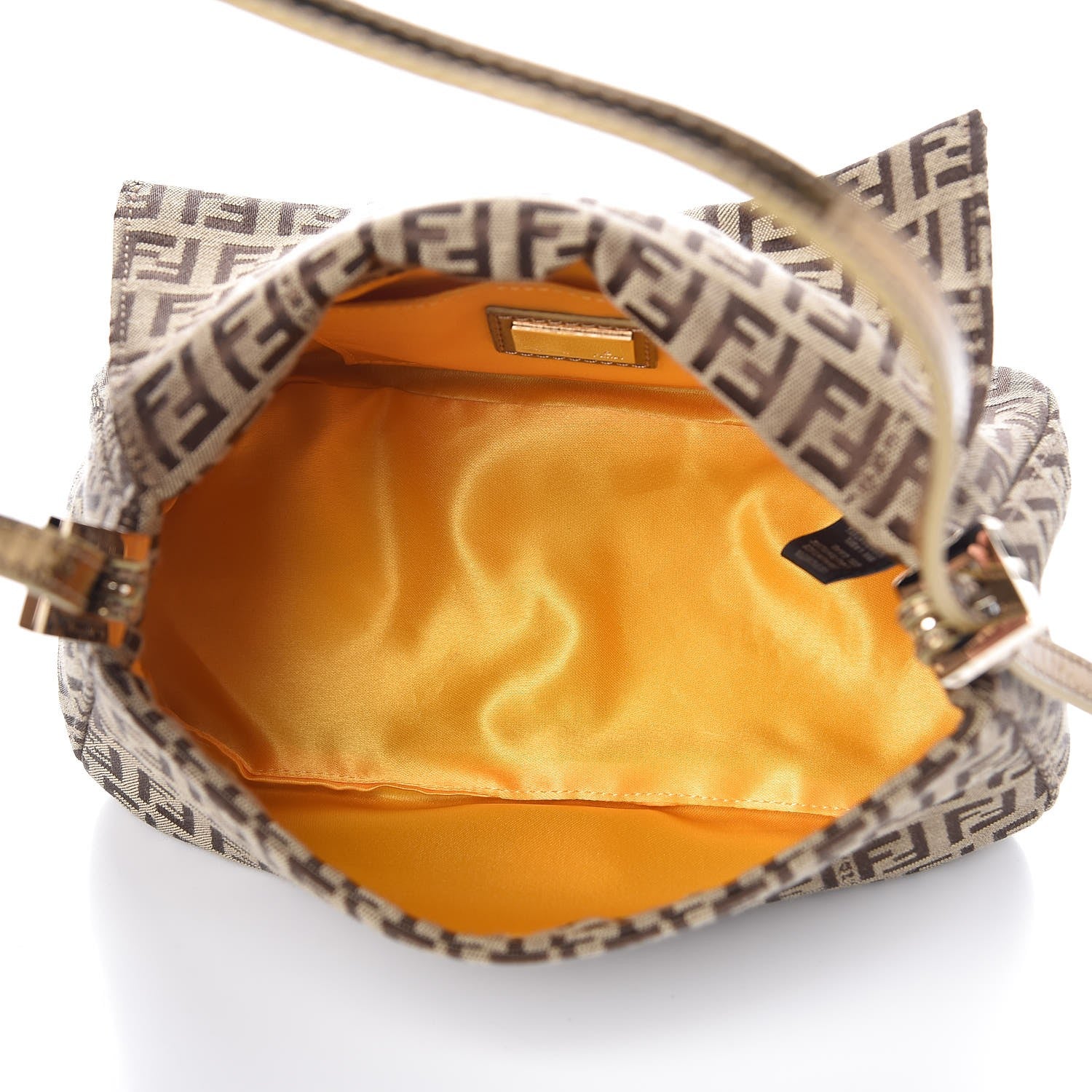Fendi Zucchino Mini Mama Baguette Gold 5 of 7