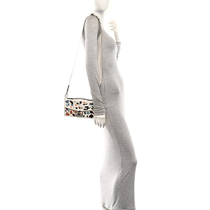 Fendi Vitello King FF 1974 Baguette Soft Trunk Phone Pouch Multicolor 2 of 11
