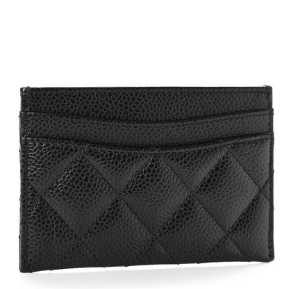 Chanel Caviar Quilted Card Holder Black 3 of 11