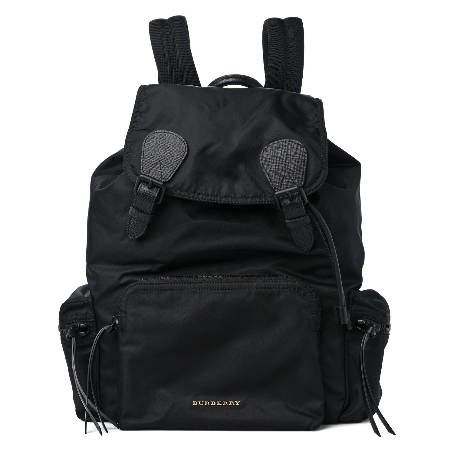 Burberry Technical Nylon Large Rucksack Backpack Black 1 of 9