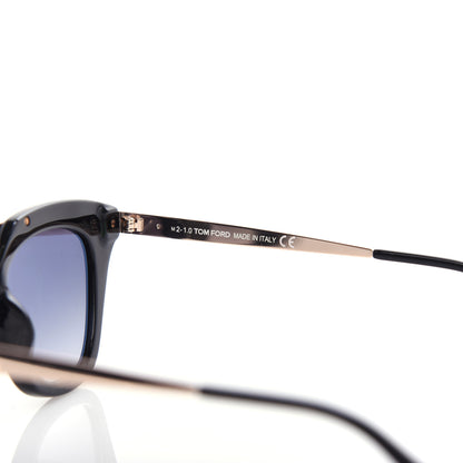 Tom Ford Acetate Anna Sunglasses TF575 Black 5 of 8