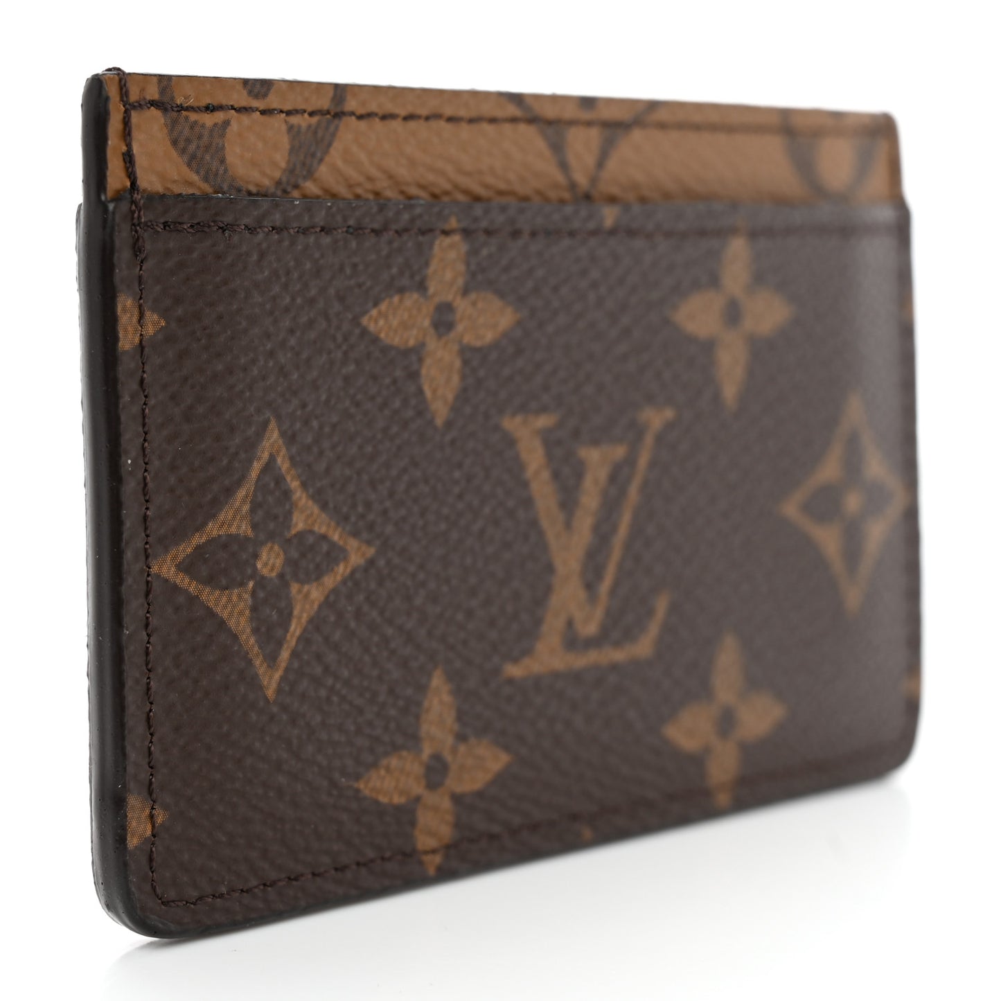 Reverse Monogram Card Holder