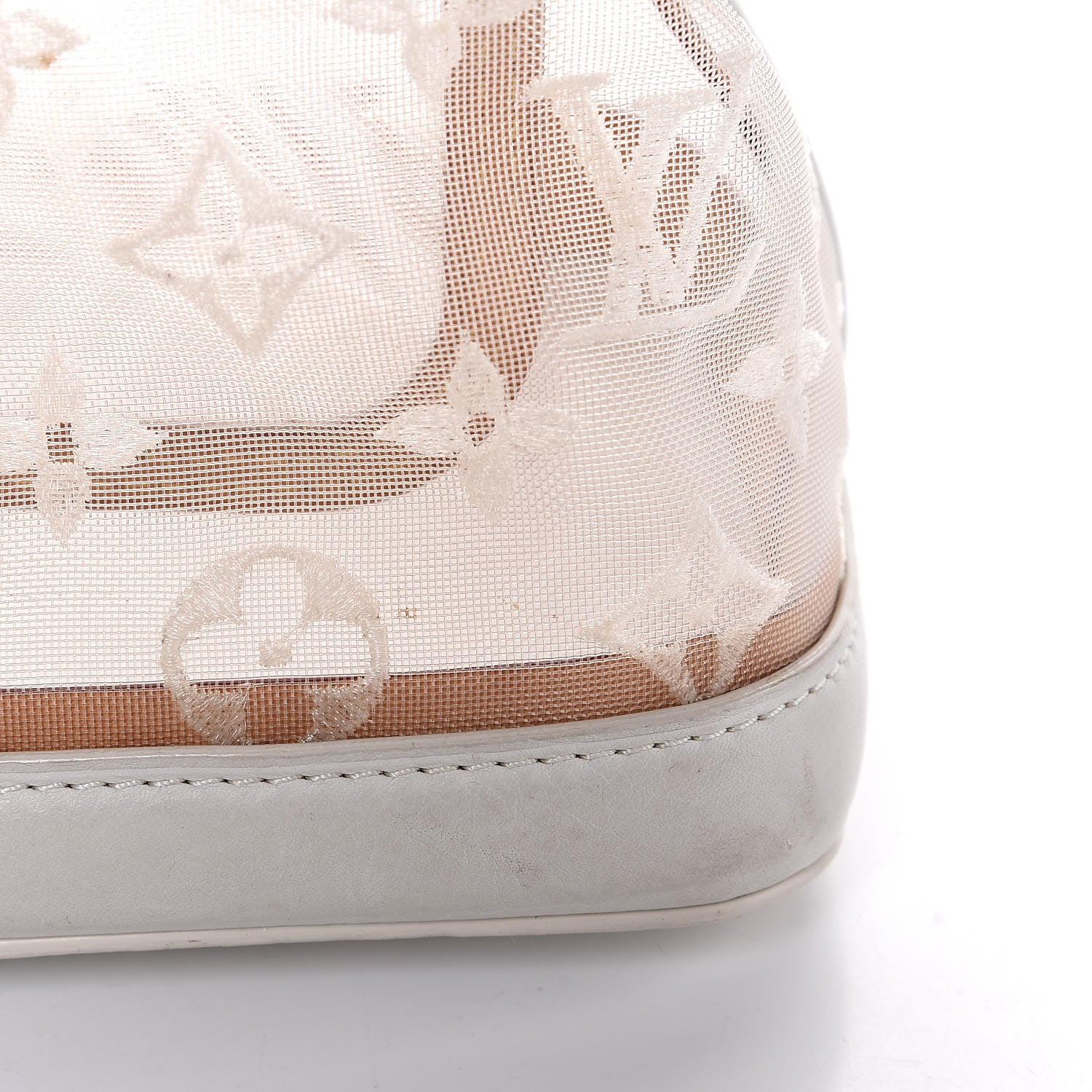 Louis Vuitton Monogram Transparence Lockit East-West White 9 of 15