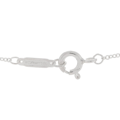 Tiffany Sterling Silver Mini Oval Key Pendant Necklace 6 of 7