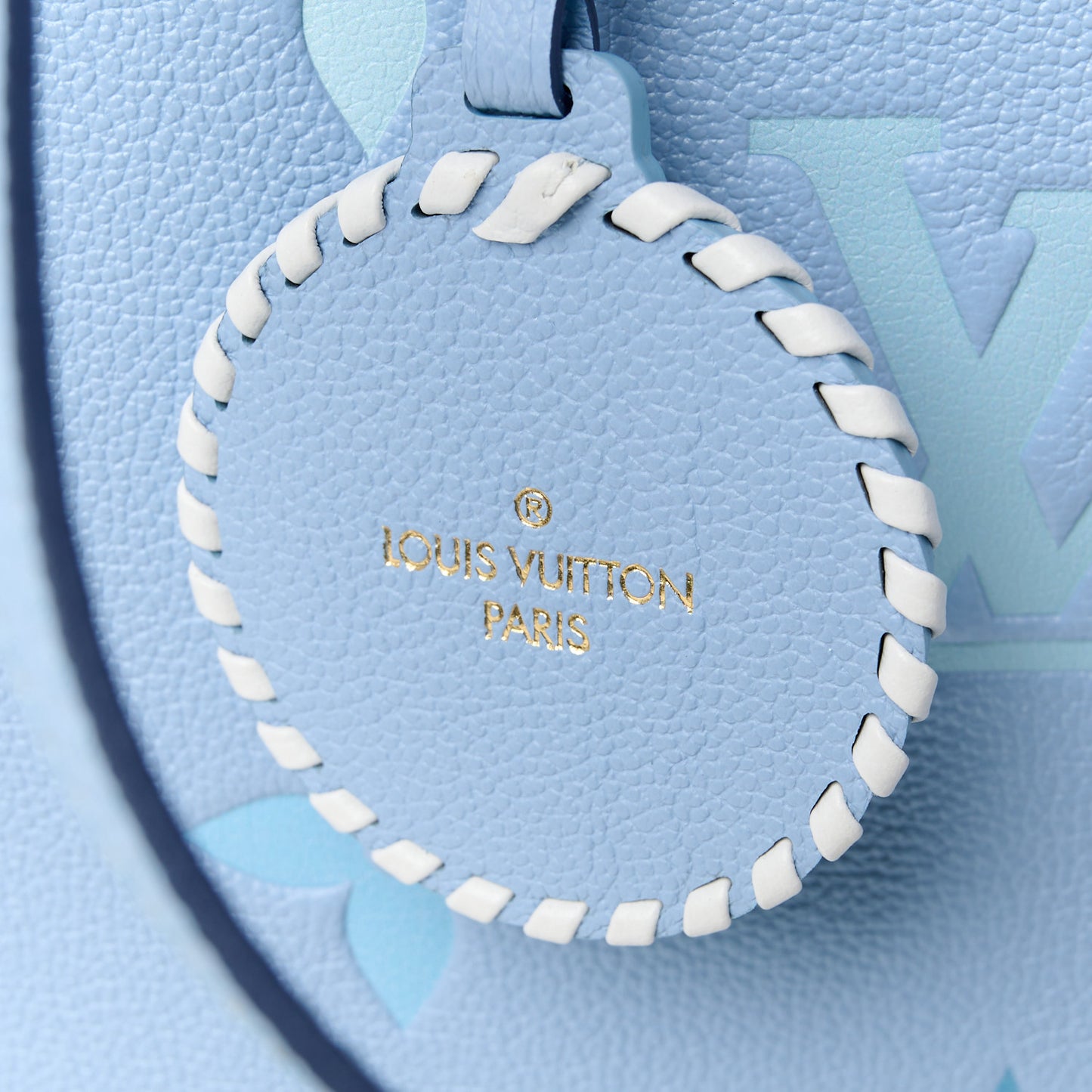 Empreinte Monogram Giant By The Pool Onthego MM Summer Blue