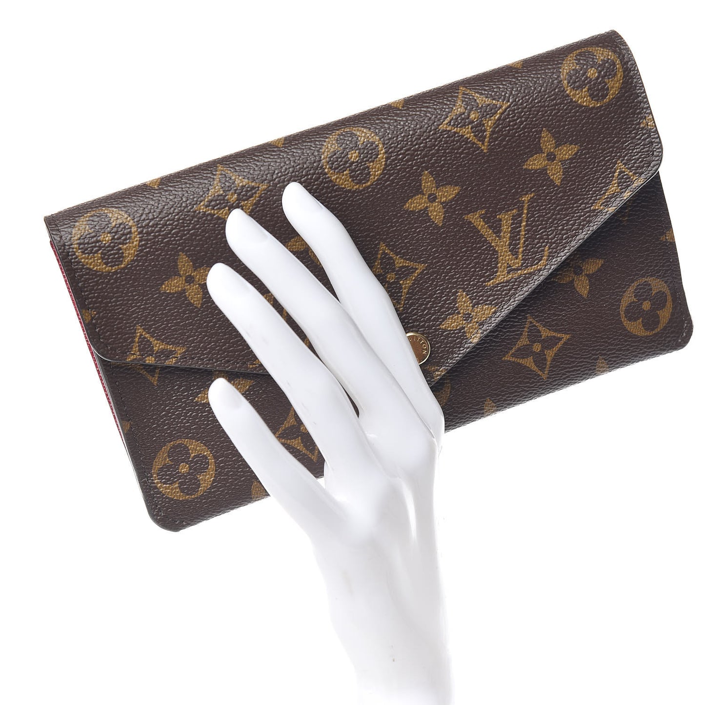 Monogram Jeanne Wallet Fuchsia