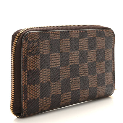 Louis Vuitton Damier Ebene Zippy Compact Wallet 3 of 6