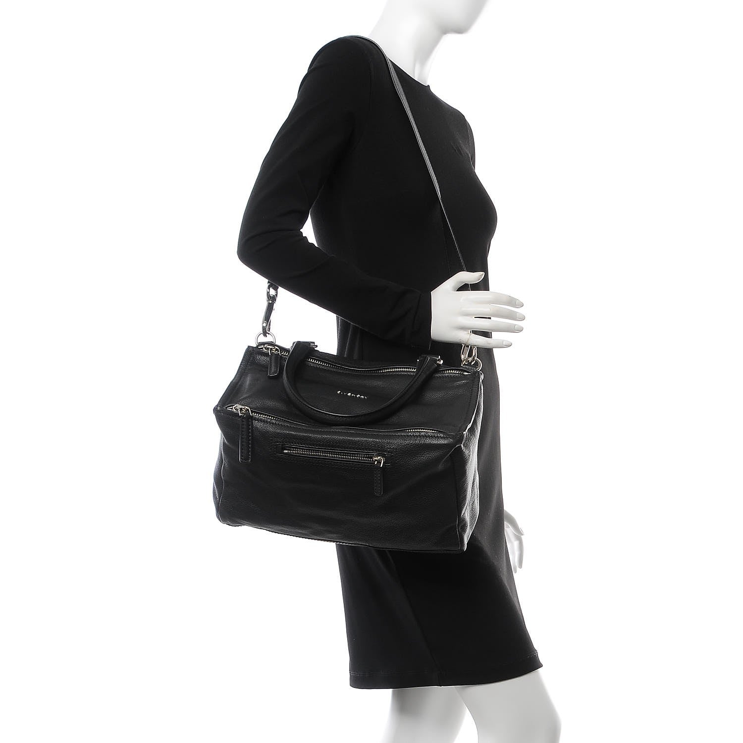 Givenchy Sugar Goatskin Medium Pandora Black 2 of 7