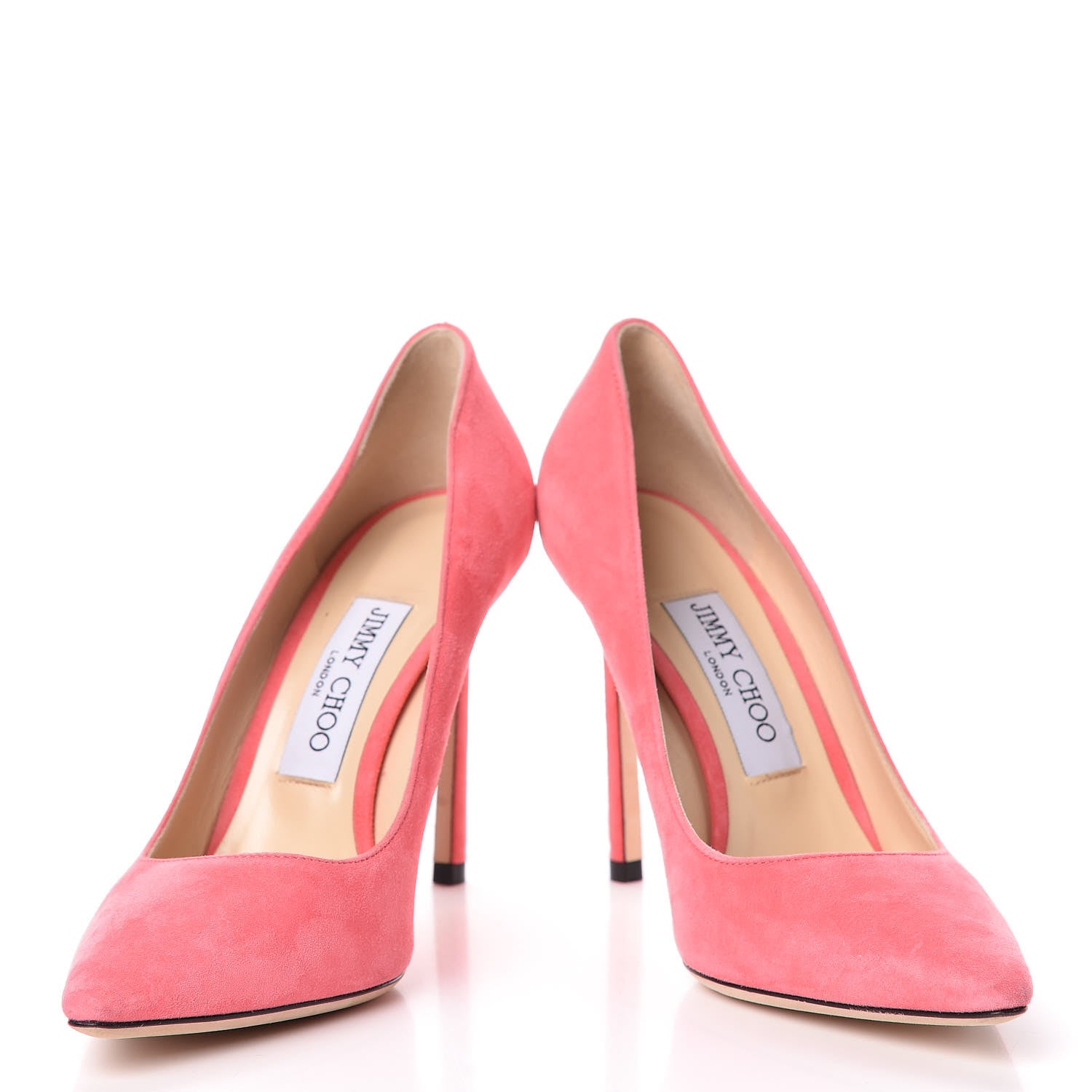 Jimmy Choo Suede Romy 110 Pumps 36.5 Pink 5 of 13