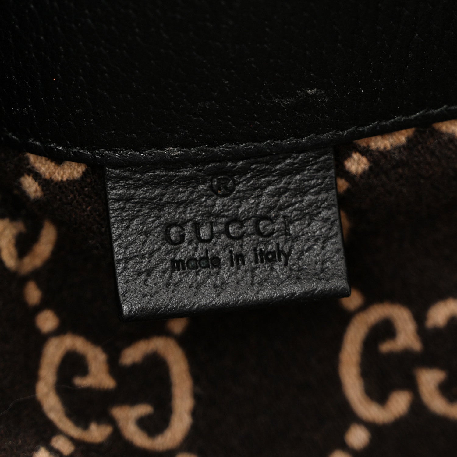 Gucci Covered Wool GG Monogram Large Tote Bag Beige Ebony 6 of 10