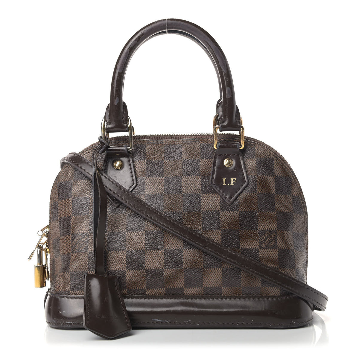Louis Vuitton Damier Ebene Alma BB 1 of 12