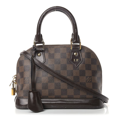 Louis Vuitton Damier Ebene Alma BB 1 of 12