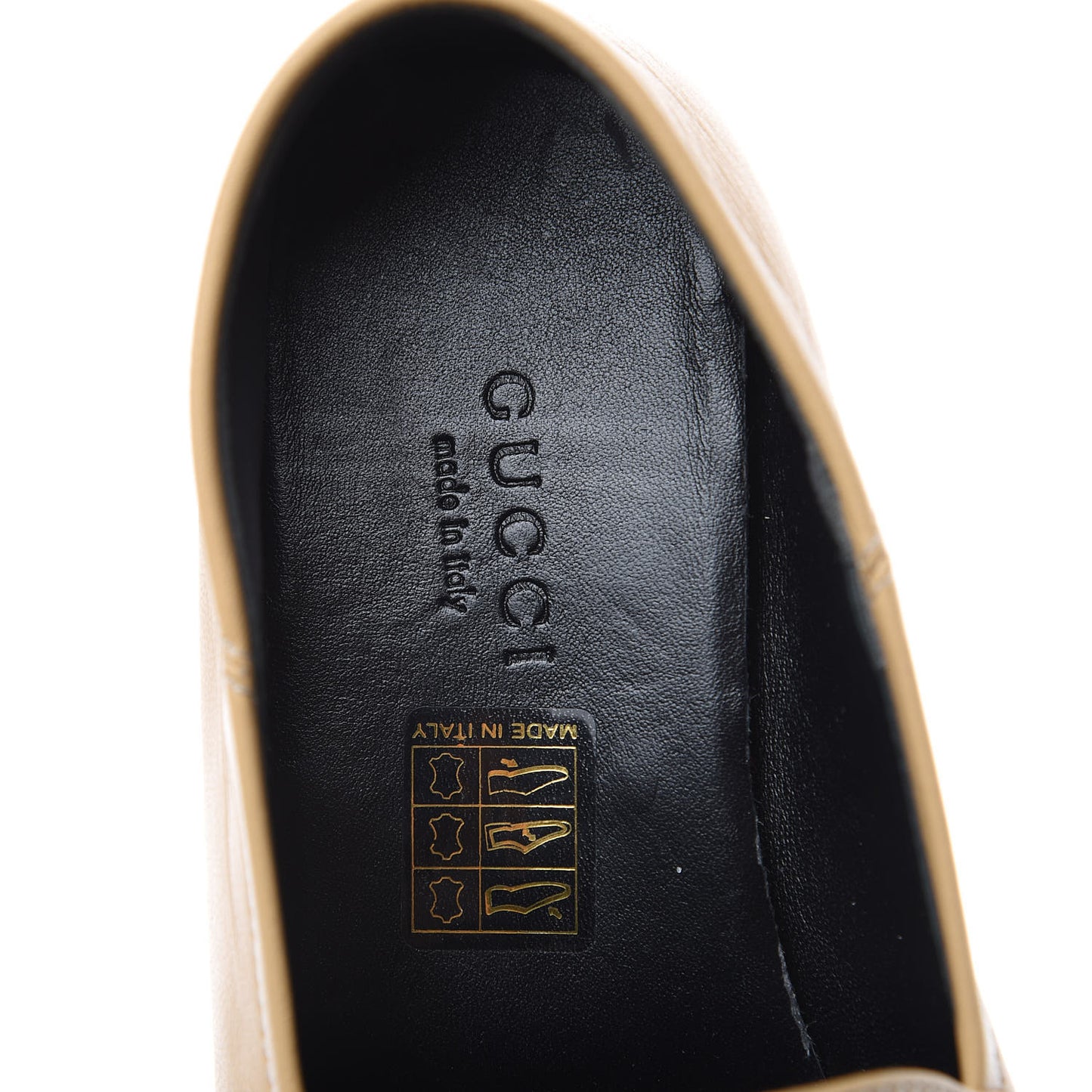 Lambskin Womens Brixton Horsebit Loafers 35.5 Wheat