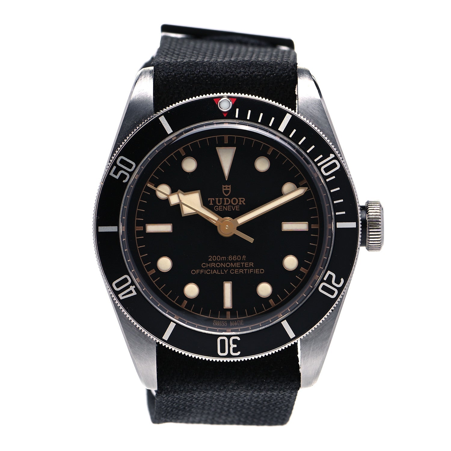 TUDOR Stainless Steel Fabric 41mm Black Bay Automatic Watch Black 79230N 1 of 6