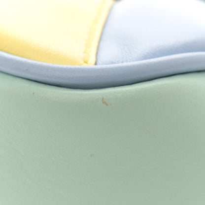 Gucci Calfskin Matelasse Diagonal Small GG Marmont Shoulder Bag Multicolor Pastel 15 of 16