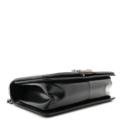 Chanel Glazed Calfskin Medium Boy Flap Black 4 of 10