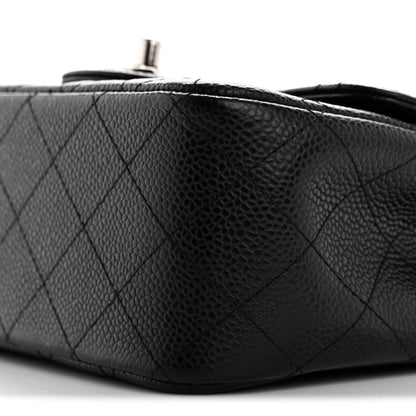Chanel Caviar Quilted Mini Square Flap Black 9 of 10