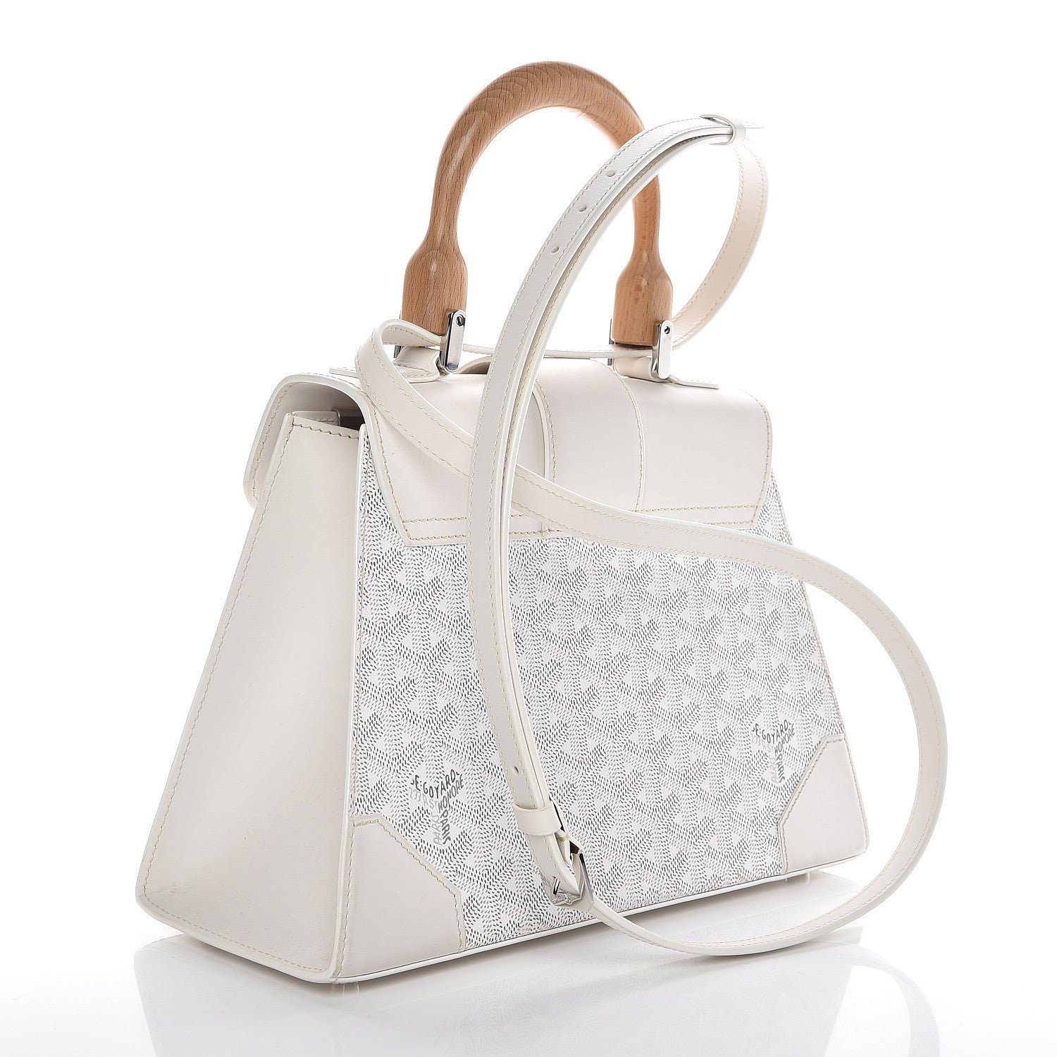 Goyard Goyardine Saigon PM White 3 of 12