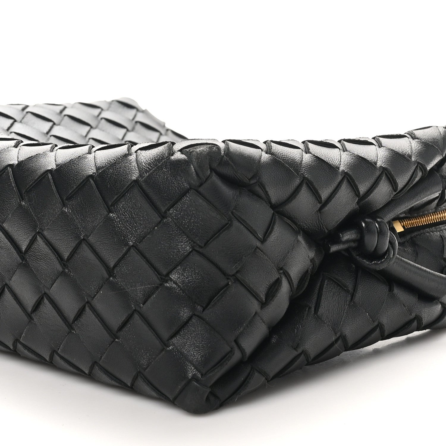 Bottega Veneta Nappa Intrecciato Small Loop Camera Bag Black 9 of 9