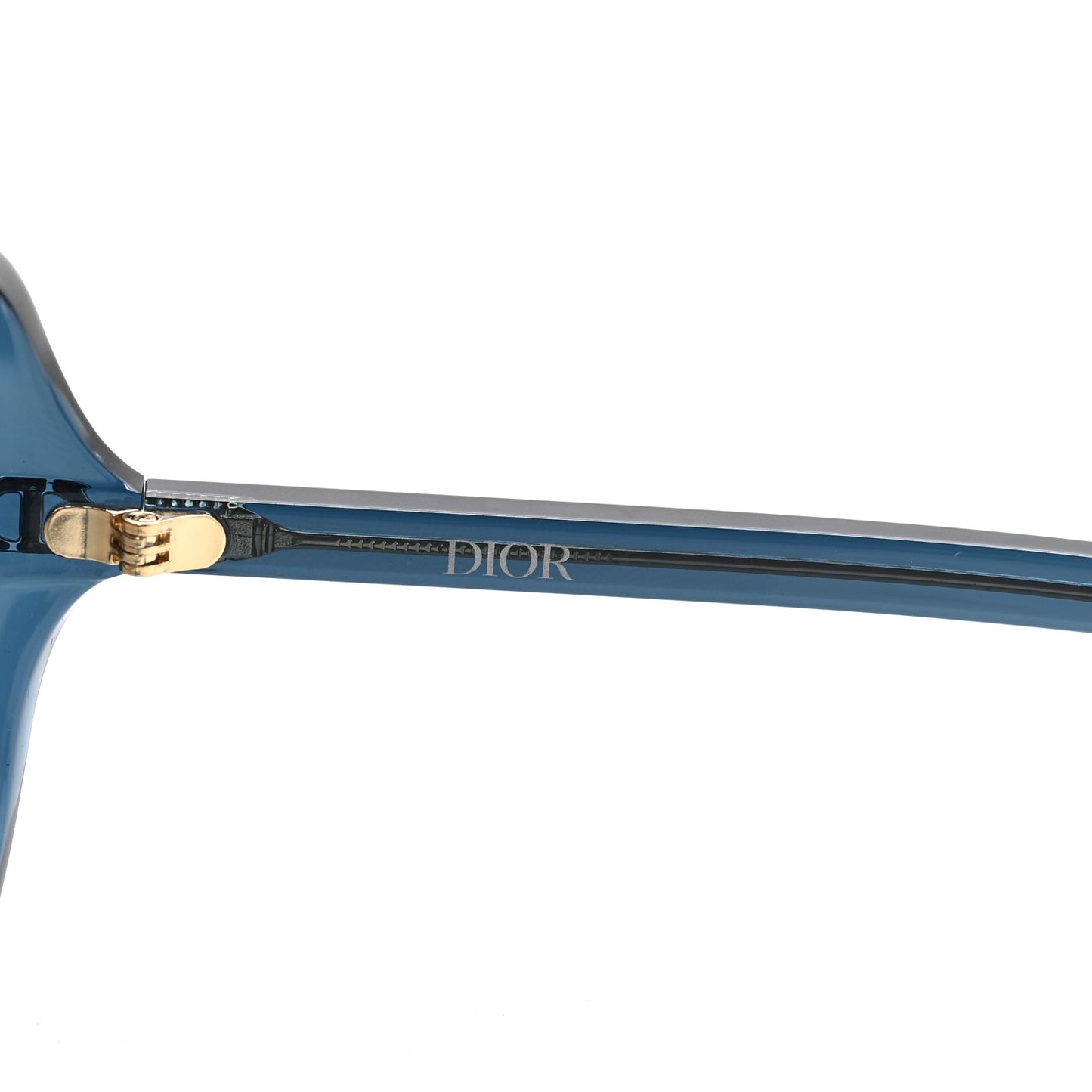 Transparent Acetate D-Doll Sunglasses Blue