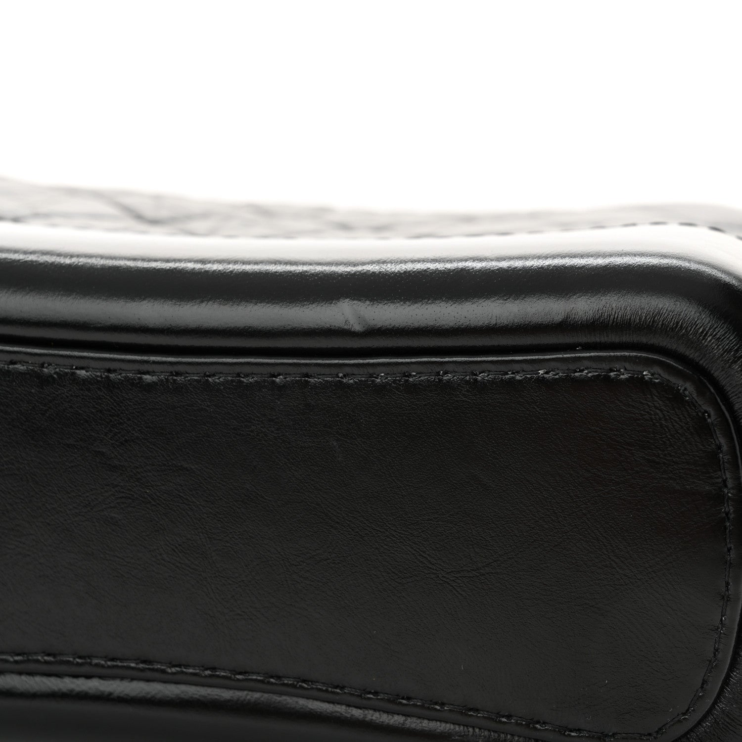 Chanel Aged Calfskin Quilted Small Gabrielle Hobo Black 11 of 11