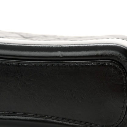 Chanel Aged Calfskin Quilted Small Gabrielle Hobo Black 11 of 11