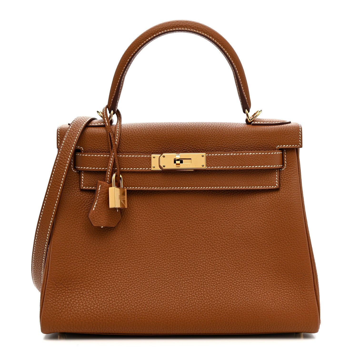 Hermes Togo Kelly Retourne 28 Gold 1 of 11