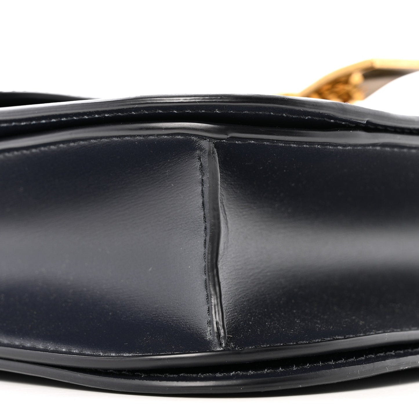 Box Calfskin Medium Classic Box Flap Bag Navy