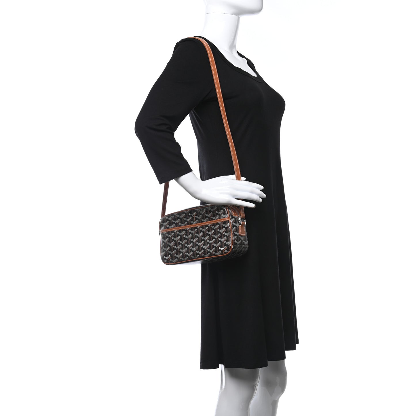 Goyardine Sac Cap Vert Black Gold