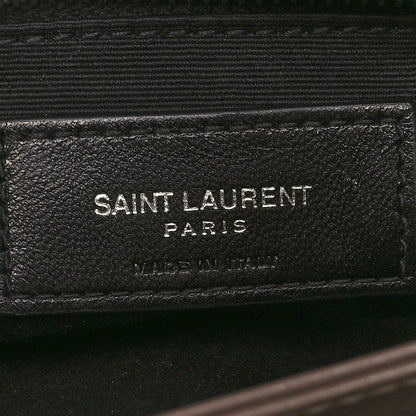 Saint Laurent Calfskin Y Quilted Monogram Toy Loulou Crossbody Bag Mink 6 of 10