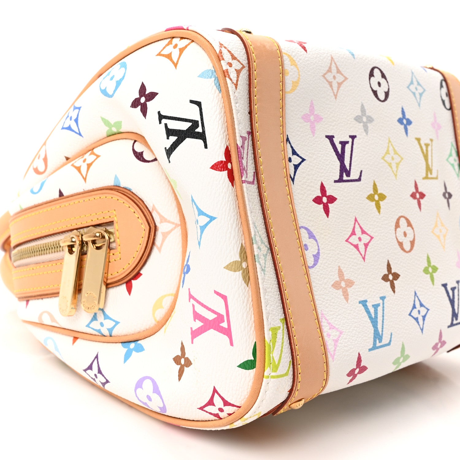 Louis Vuitton Monogram Multicolor Priscilla White 8 of 9