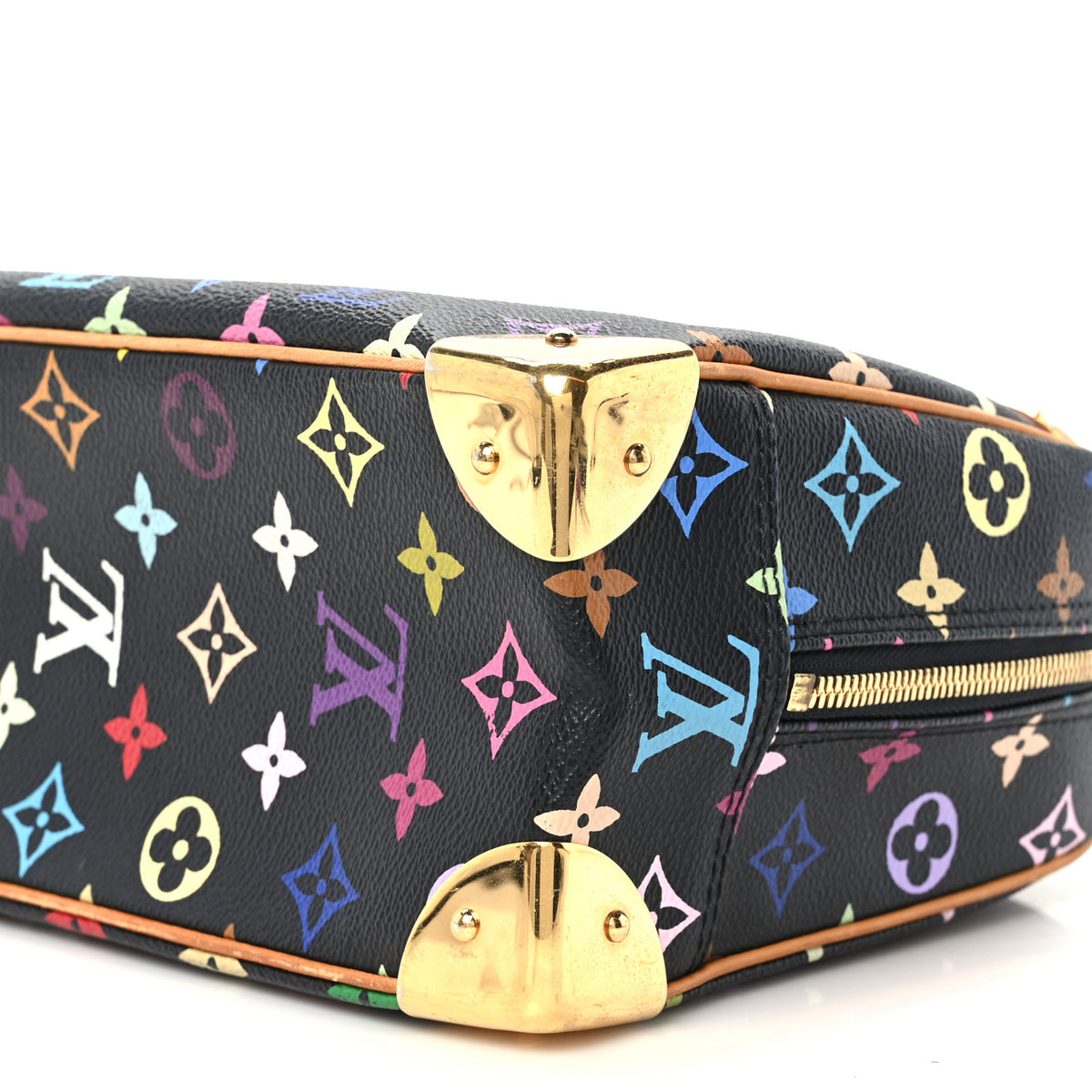 Louis Vuitton Monogram Multicolor Trouville Black 8 of 8